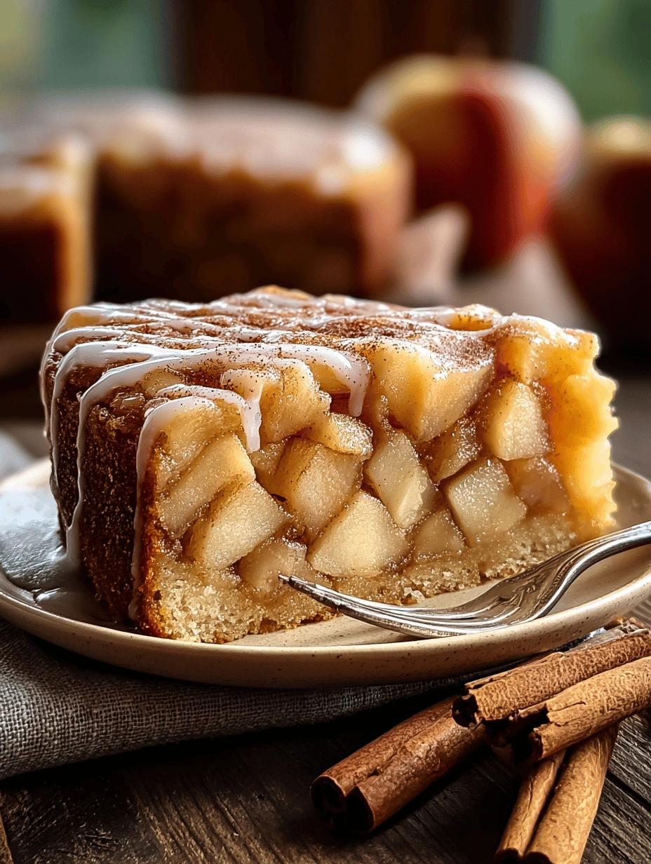 Easy Cinnamon Apple Cake: A Quick Treat - Image 2