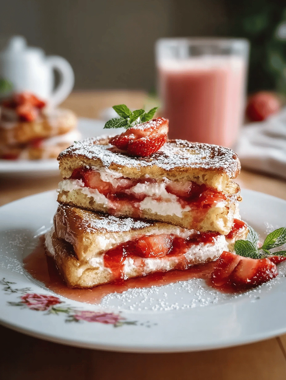 Strawberry Cream Cheese Stuffed French Toast: My Go-To - Image 1