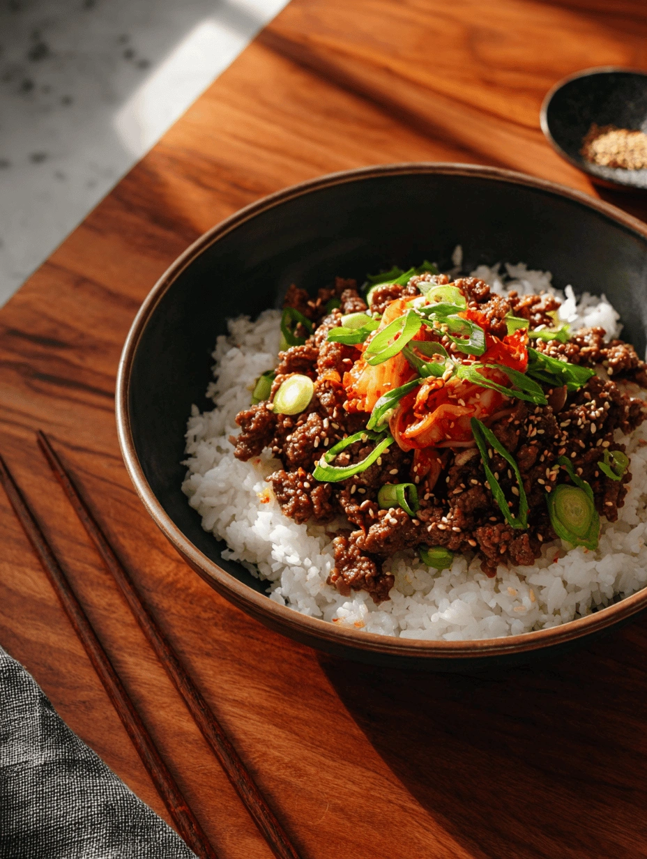 Korean Beef Bowl: Quick & Tasty Weeknight Magic - Image 2