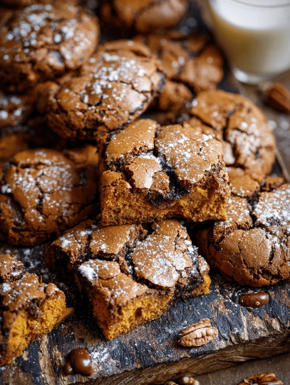 Easy Fall Pumpkin Brookies: My Cozy Kitchen Secret - Image 1