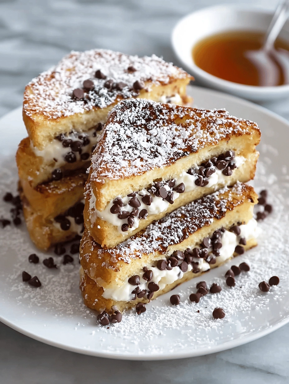 Cannoli Stuffed French Toast: Brunch Bliss - Image 1