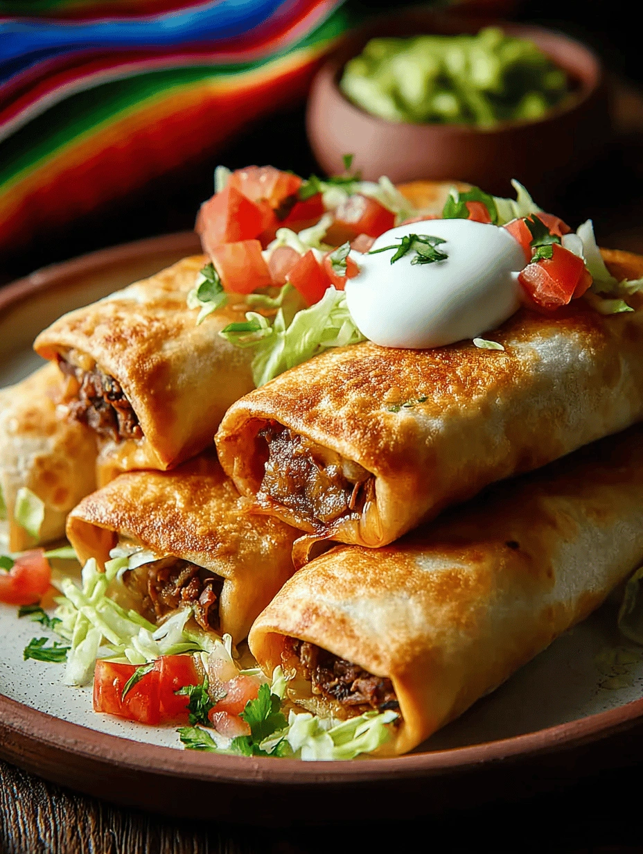 Crispy Beef Chimichangas: My Go-To Comfort Food - Image 2