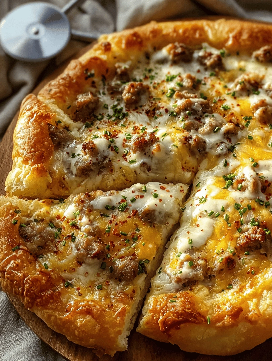 Biscuits & Beef Sausage Gravy Breakfast Pizza: My Go-To - Image 2
