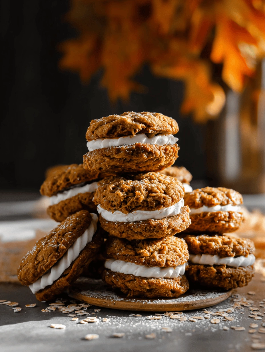 Pumpkin Oatmeal Cream Pies: Cozy Fall Treat - Image 2