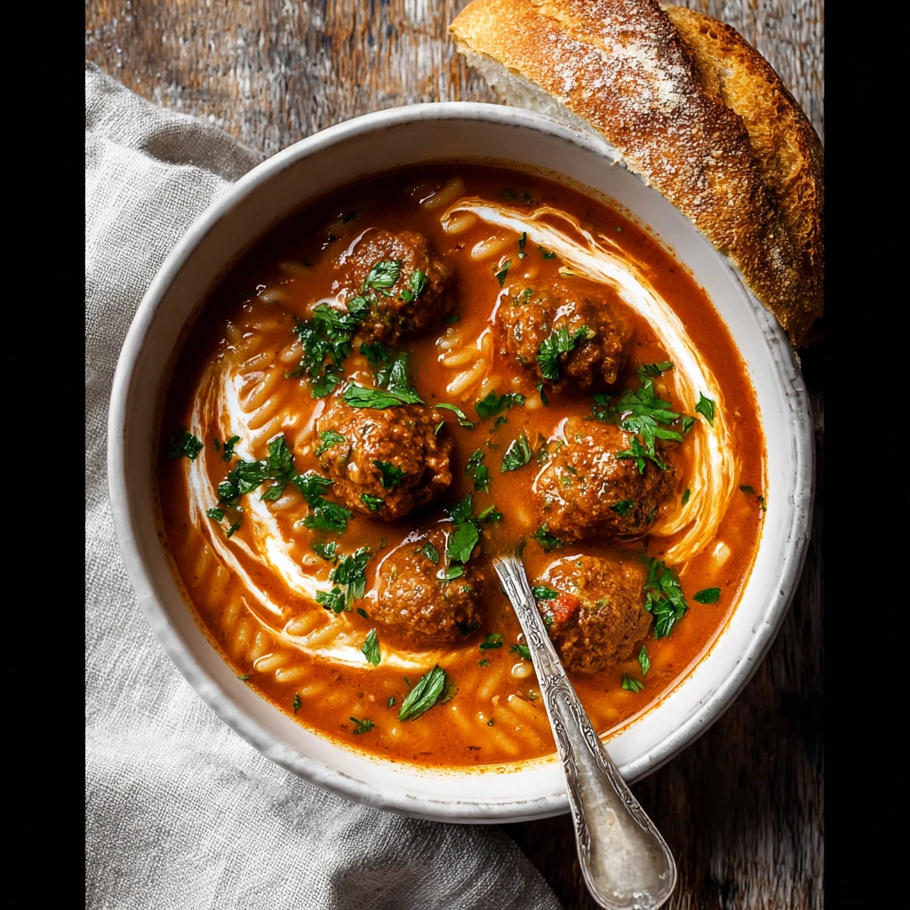 Easy Meatball Soup Recipe: A Hearty Homestyle Bowl - Image 1