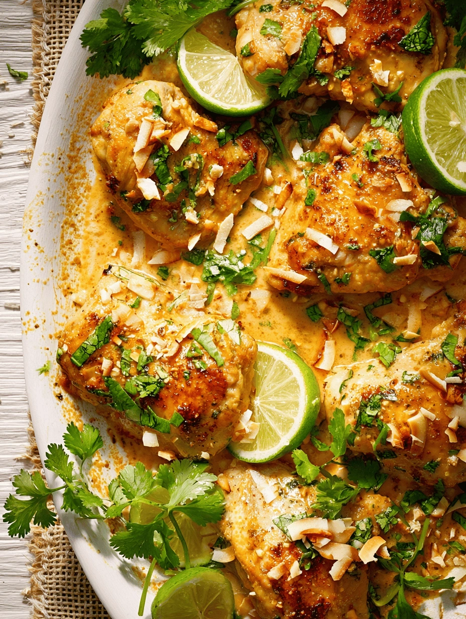 One-Pan Coconut Lime Chicken: My Go-To Easy Weeknight Meal - Image 1