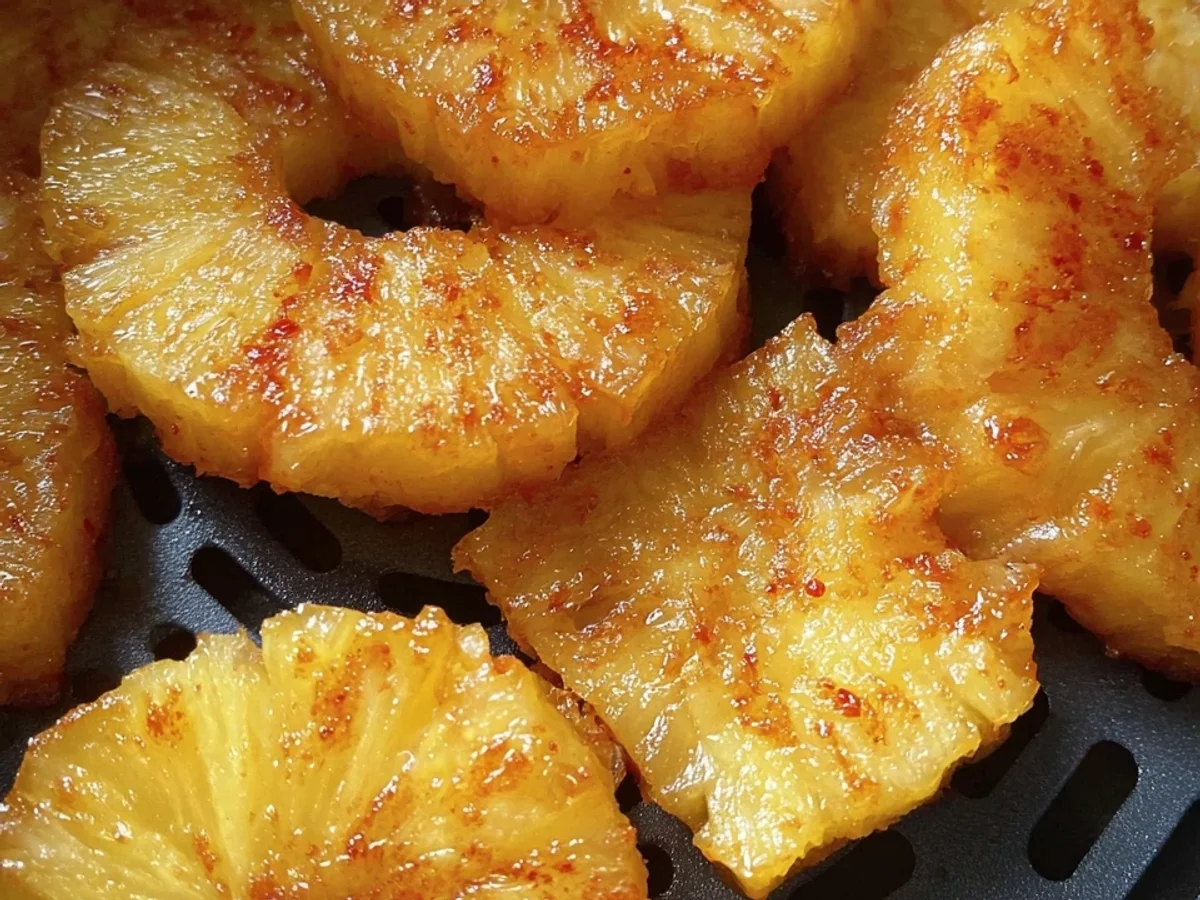 Air Fryer Caramelized Pineapple: Sticky-Sweet Bliss - Image 1