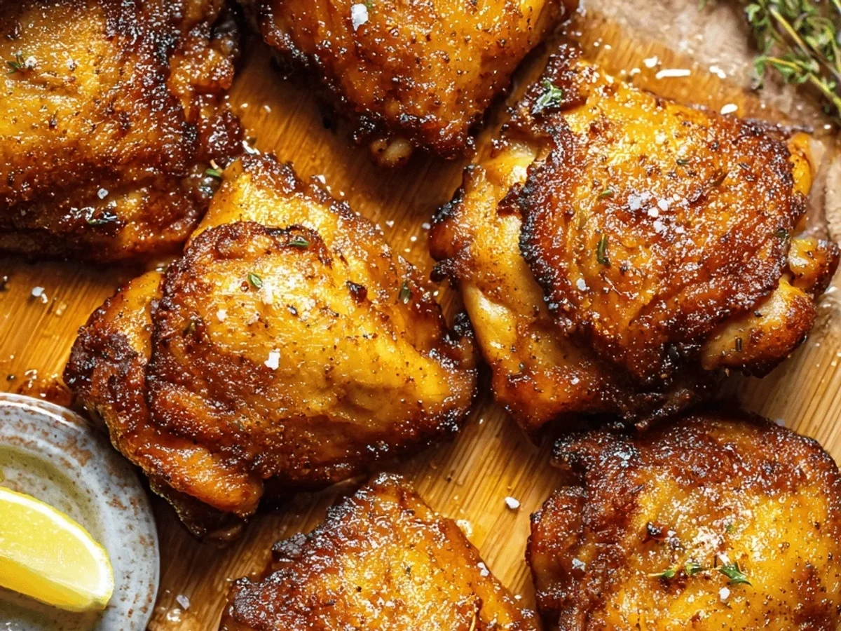 Air Fryer Chicken Thighs: Crispy, Juicy, So Easy! - Image 1