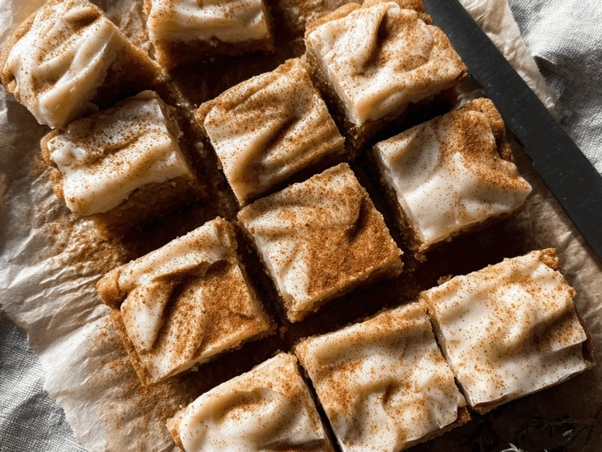 Apple Cinnamon Blondies: My Go-To Fall Treat! - Image 1