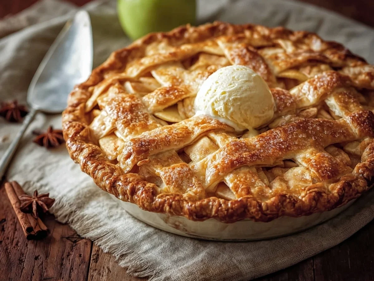 Apple Pie: Classic Homemade, Flaky Crust - Image 2