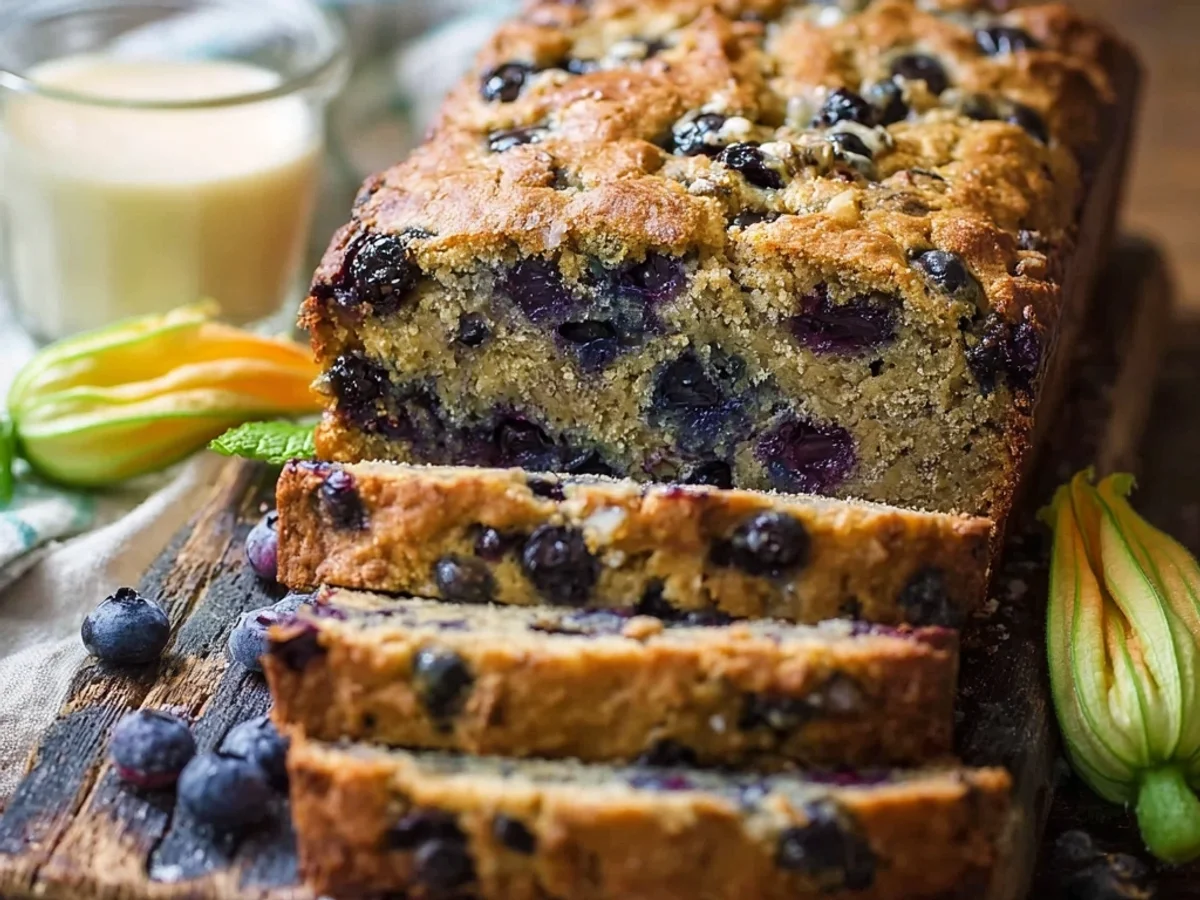 Blueberry Banana Zucchini Bread: My Garden-Fresh Loaf - Image 1