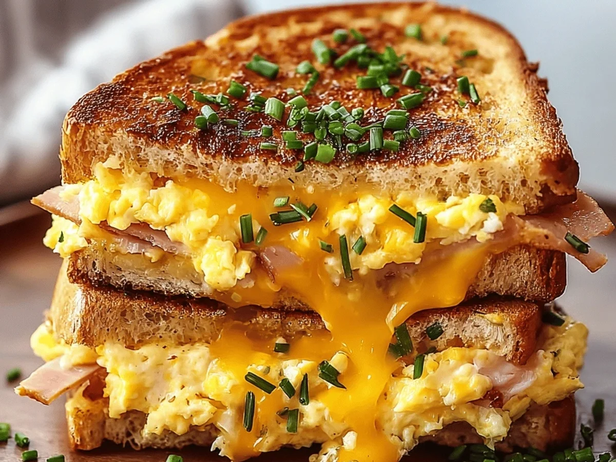 Breakfast Grilled Cheese with Eggs: My Cozy Morning Go-To - Image 1