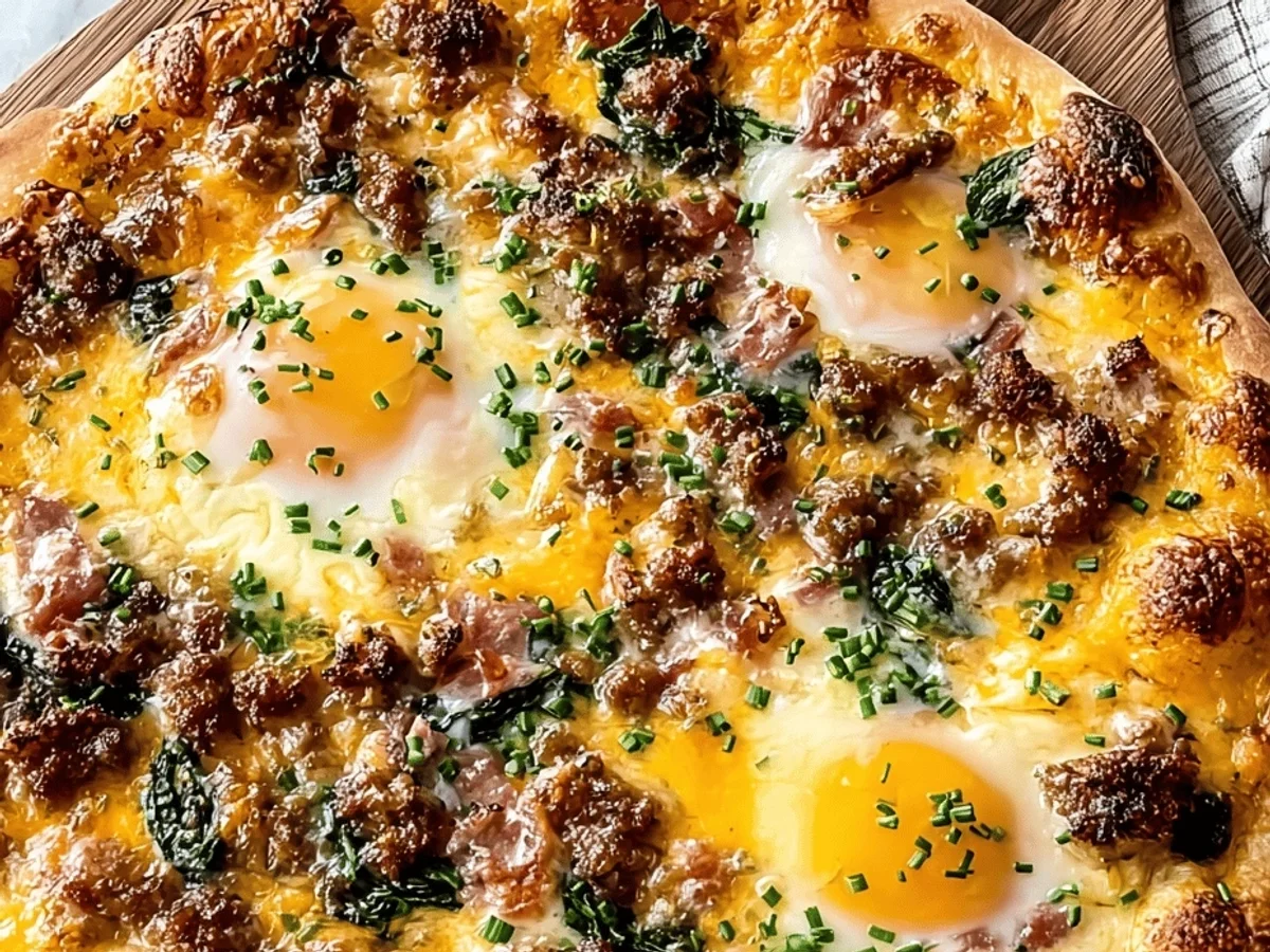 Breakfast Pizza: A Morning Delight Recipe - Image 1