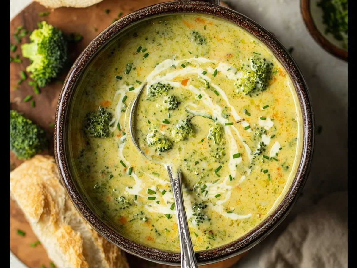 Broccoli Cheddar Soup: High Protein Recipe for Comfort - Image 2