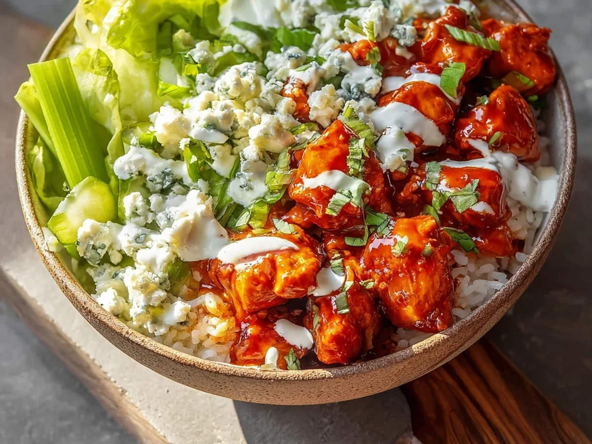 Buffalo Chicken Bowls: Easy Weeknight Meal - Image 1