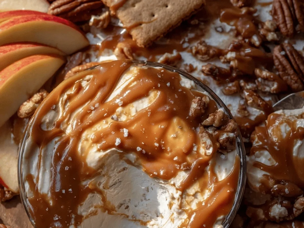Caramel Apple Cheesecake Dip: Easy, Creamy Fall Treat - Image 1