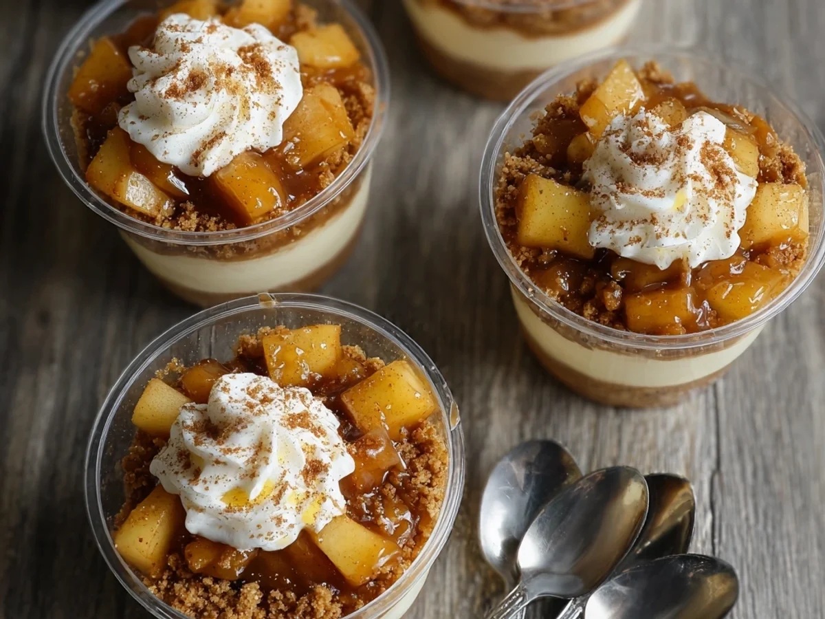 Caramel Apple Dessert Cups: Simple Layered Treat - Image 1