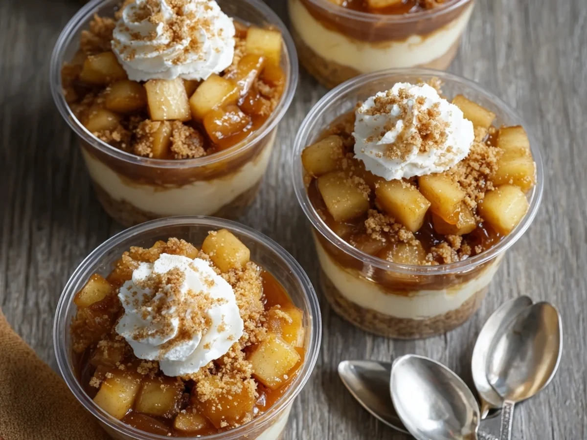 Caramel Apple Dessert Cups: Simple Layered Treat - Image 2