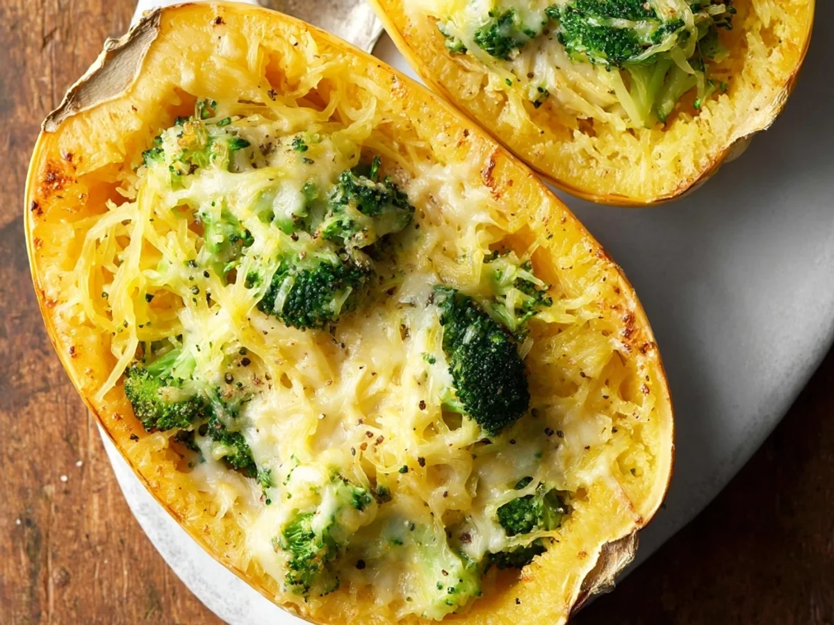 Cheesy Broccoli Spaghetti Squash Bake: Weeknight Winner - Image 1