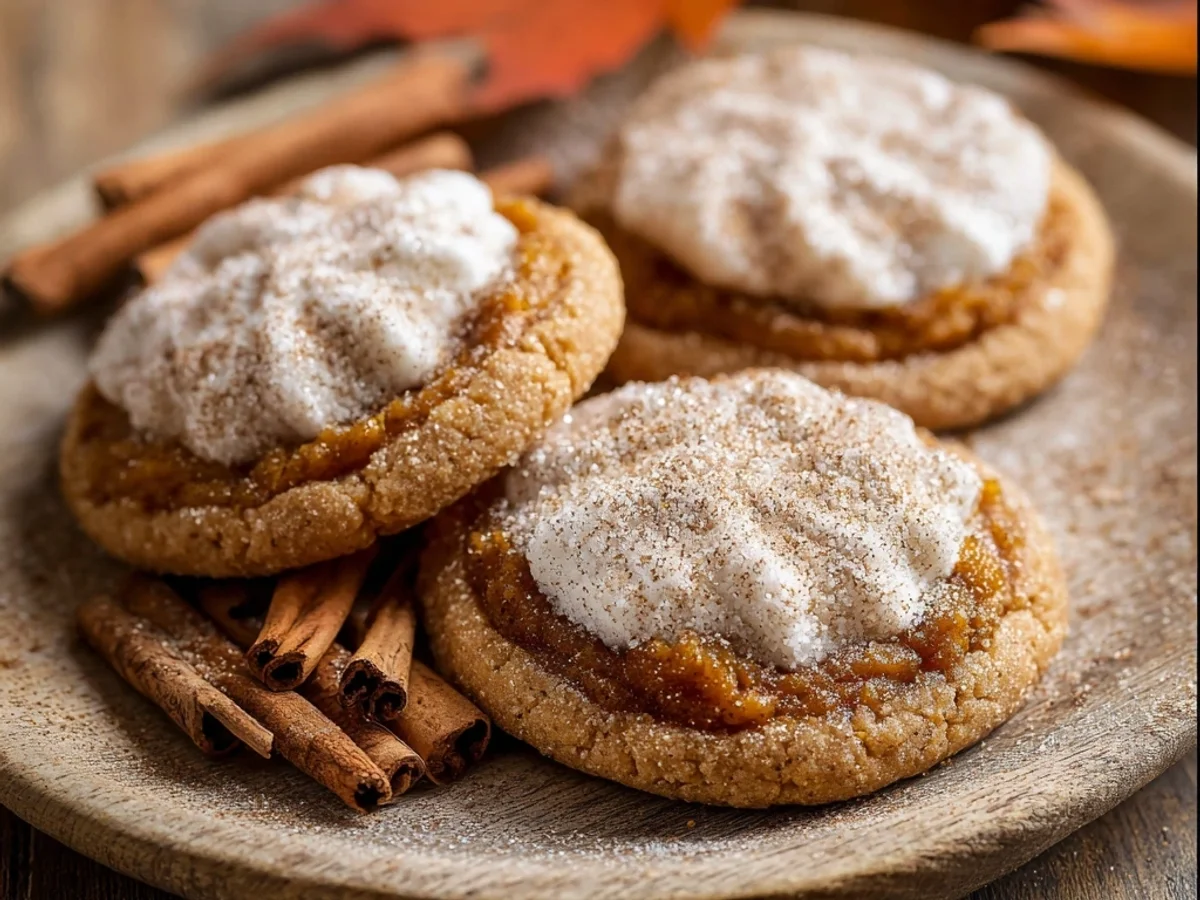 Chewy Vegan Pumpkin Pie Cookies: A Fall Favorite - Image 2