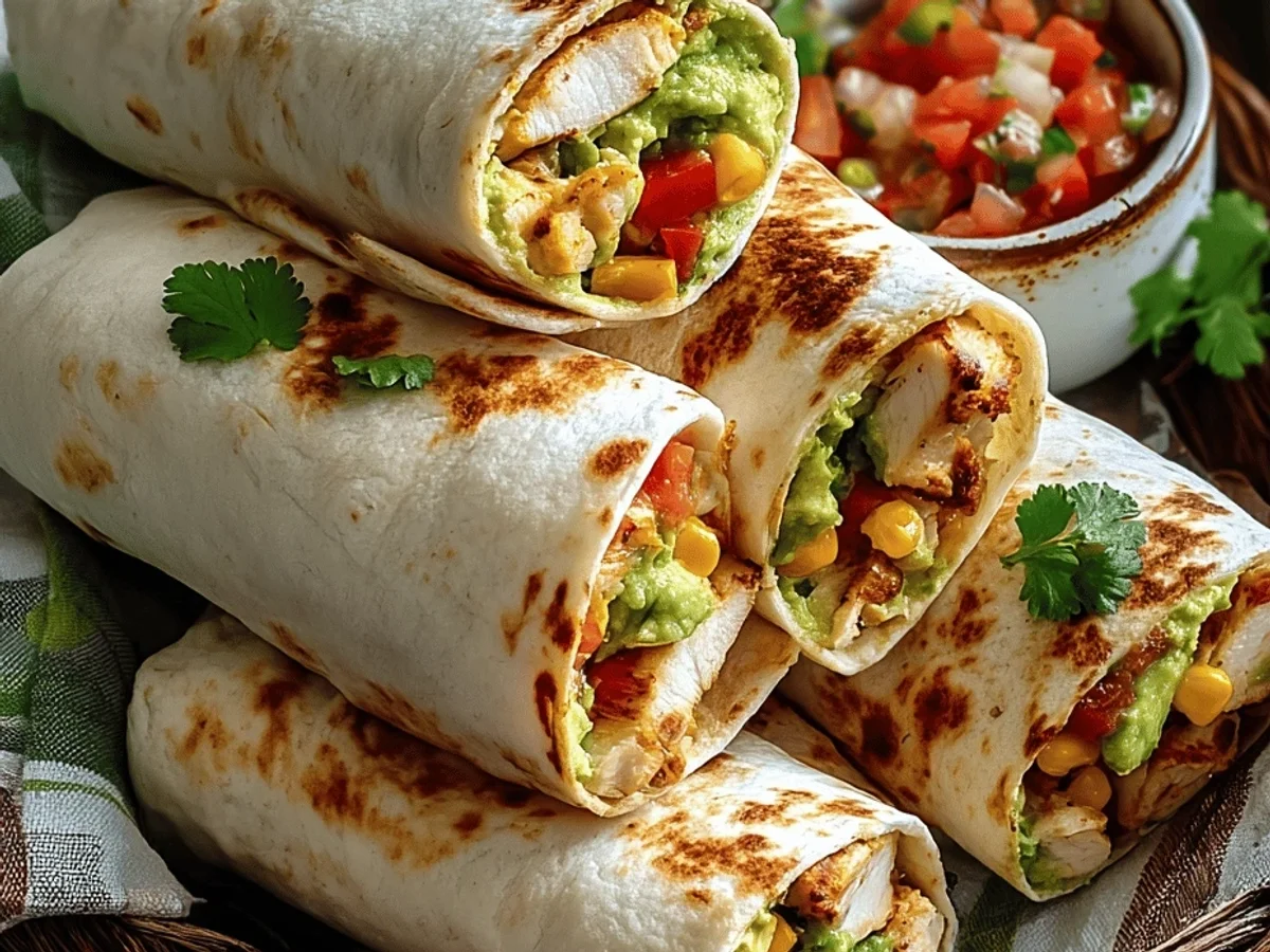Chicken Avocado Ranch Burritos: Easy Weeknight Win! - Image 2