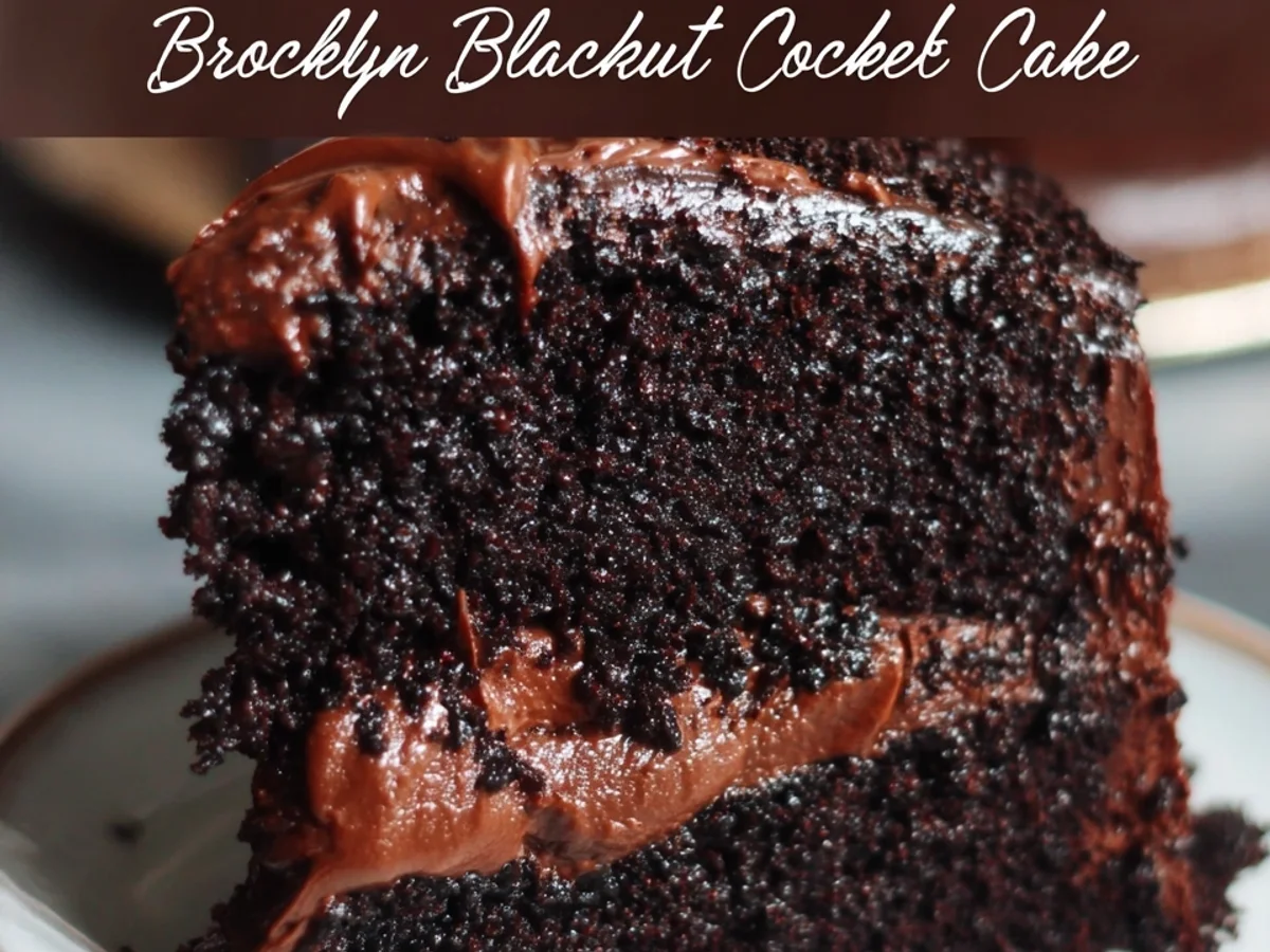 Classic Brooklyn Blackout Cake Recipe - Image 1
