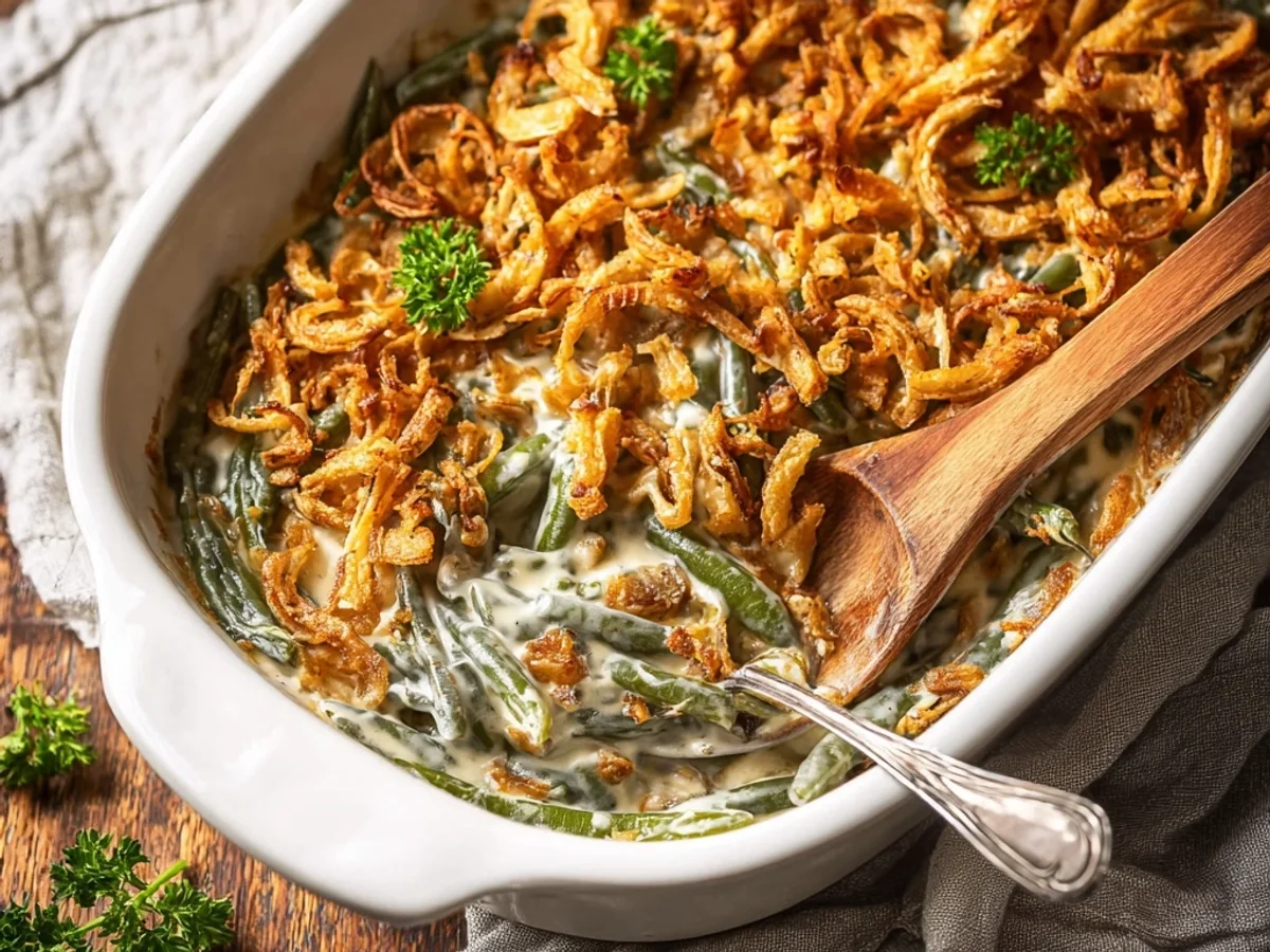 Classic Green Bean Casserole: My Family's Comfort Dish - Image 1