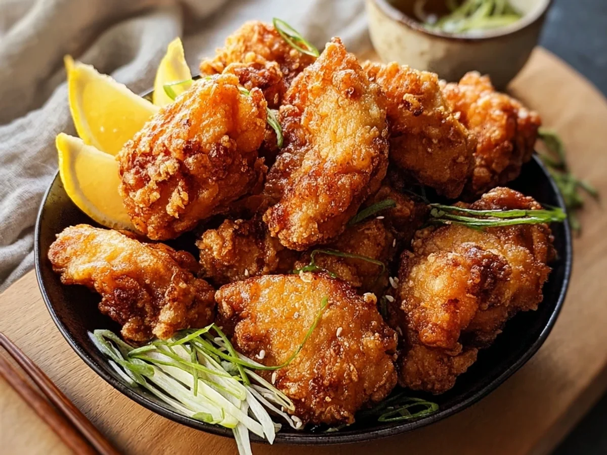 Classic Japanese Fried Chicken Karaage Recipe: Crispy Thighs - Image 1