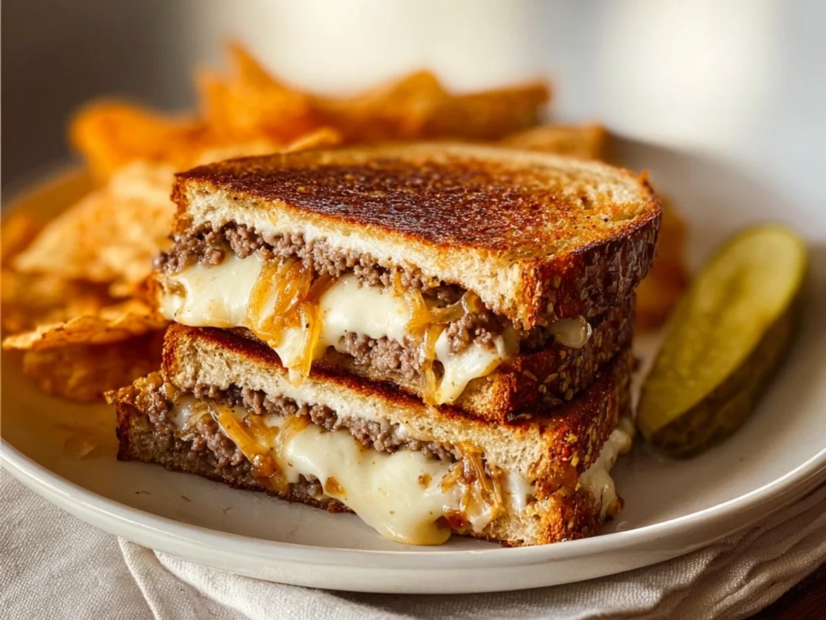 Classic Patty Melt Sandwich Recipe: My Diner Day Dream - Image 1