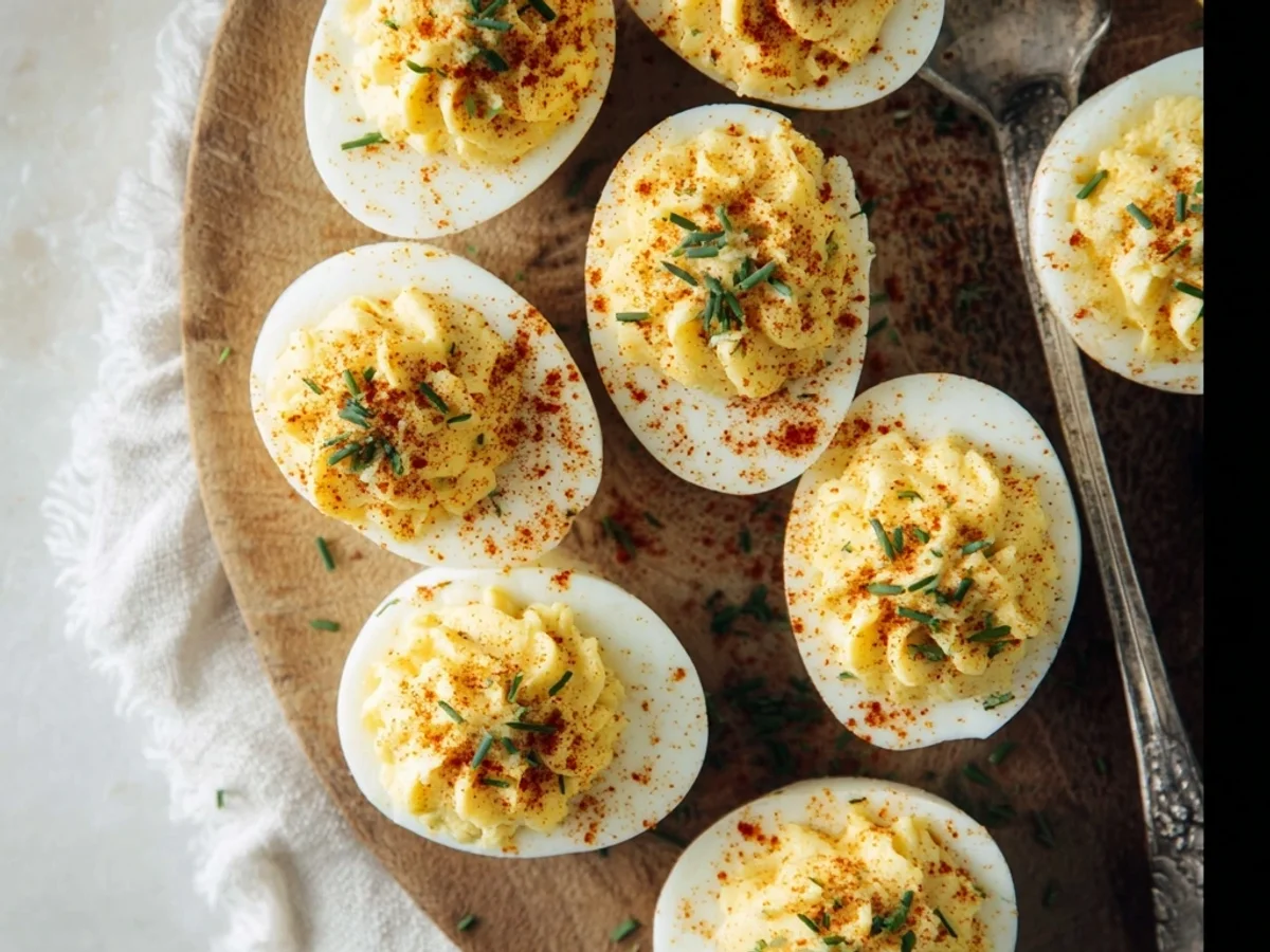 Classic Southern Deviled Eggs: Tangy & Creamy - Image 1