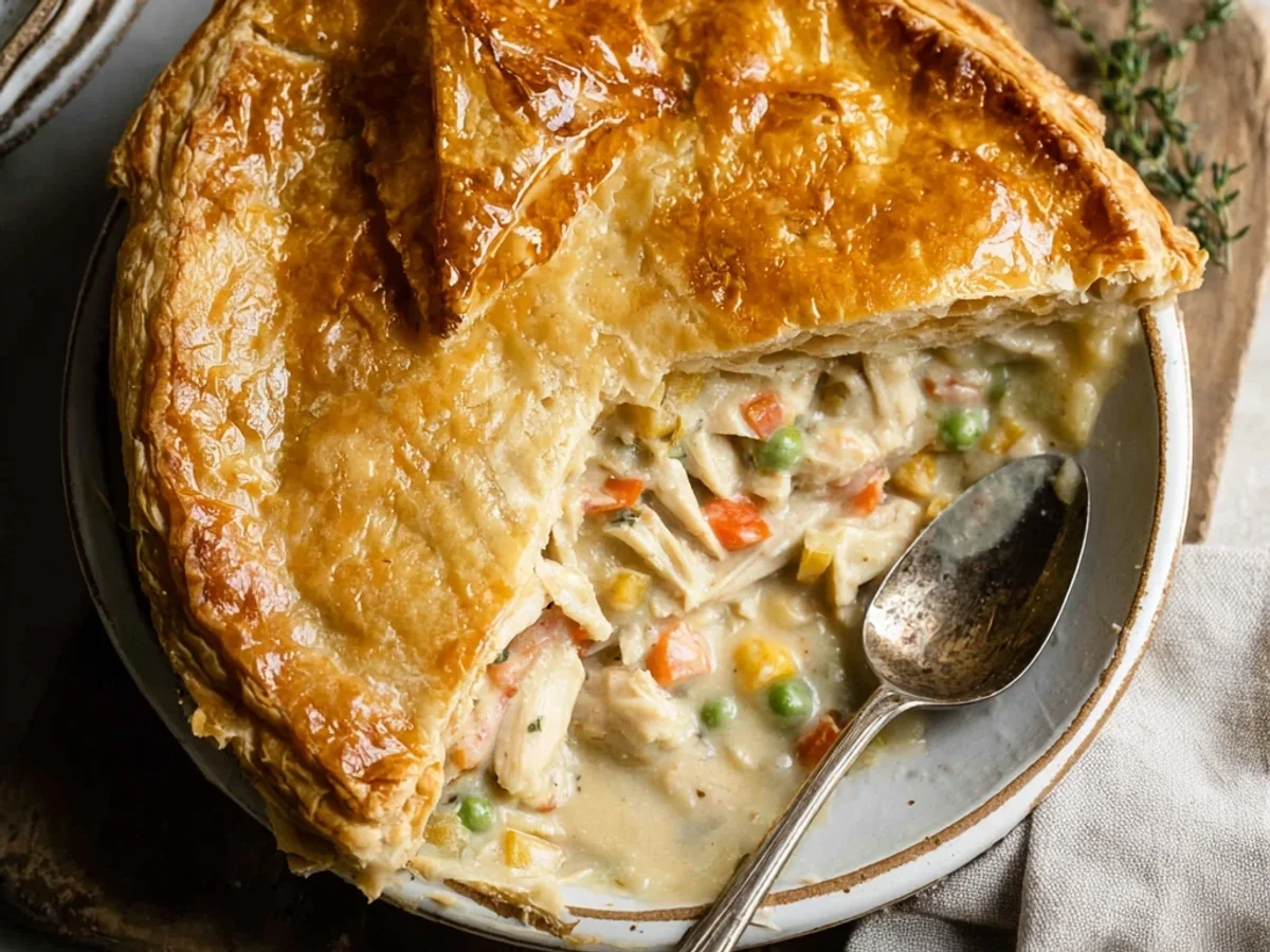 Comforting Chicken Pot Pie Recipe: Homestyle Dinner Classic - Image 2