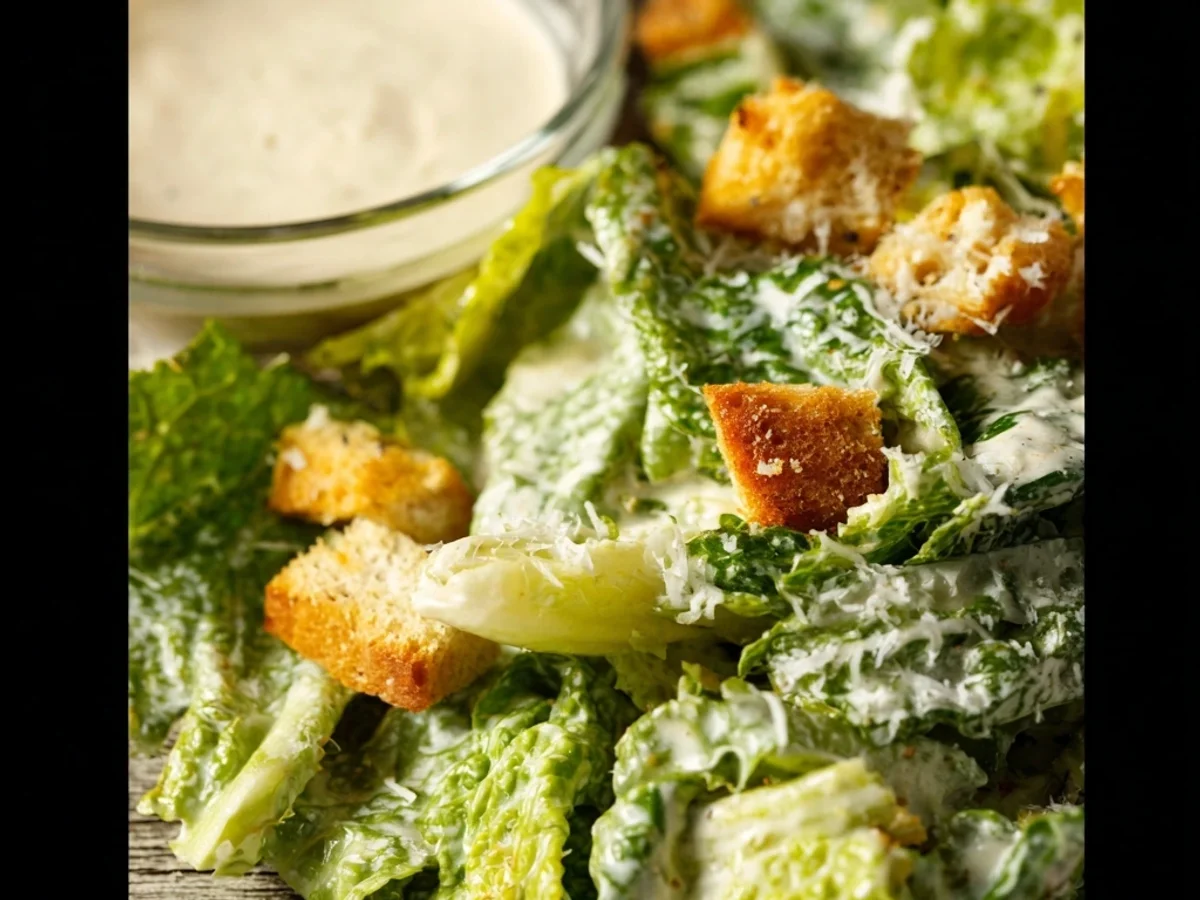 Creamy 10-Min Easy Caesar Salad Dressing - Image 2
