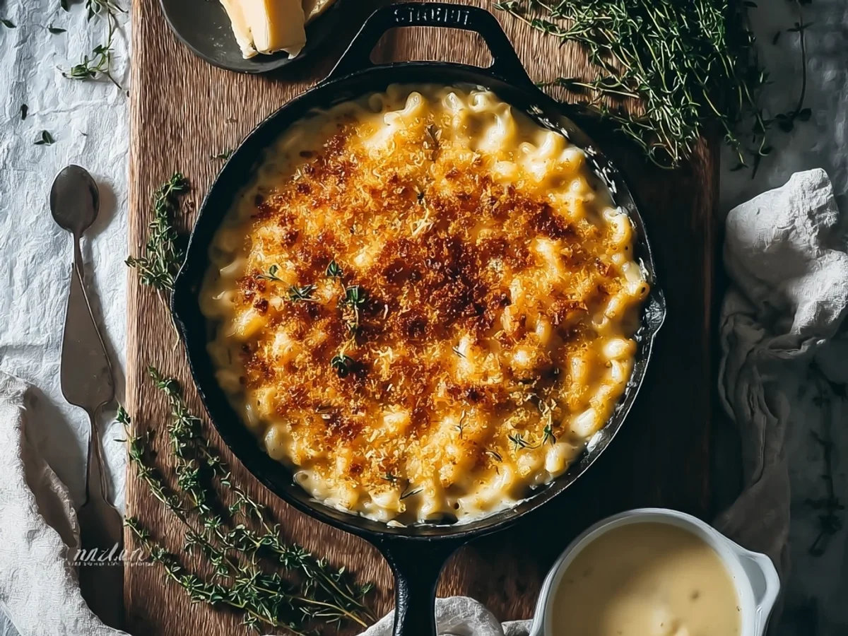 Creamy Baked Mac and Cheese Recipe: My Comfort Classic - Image 1