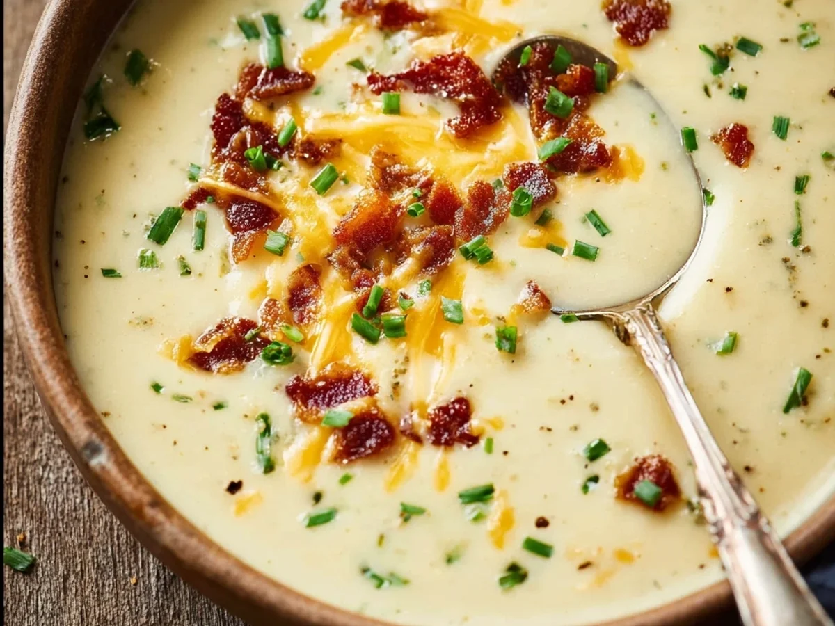 Creamy Baked Potato Soup: My Hearty Weeknight Bowl - Image 1