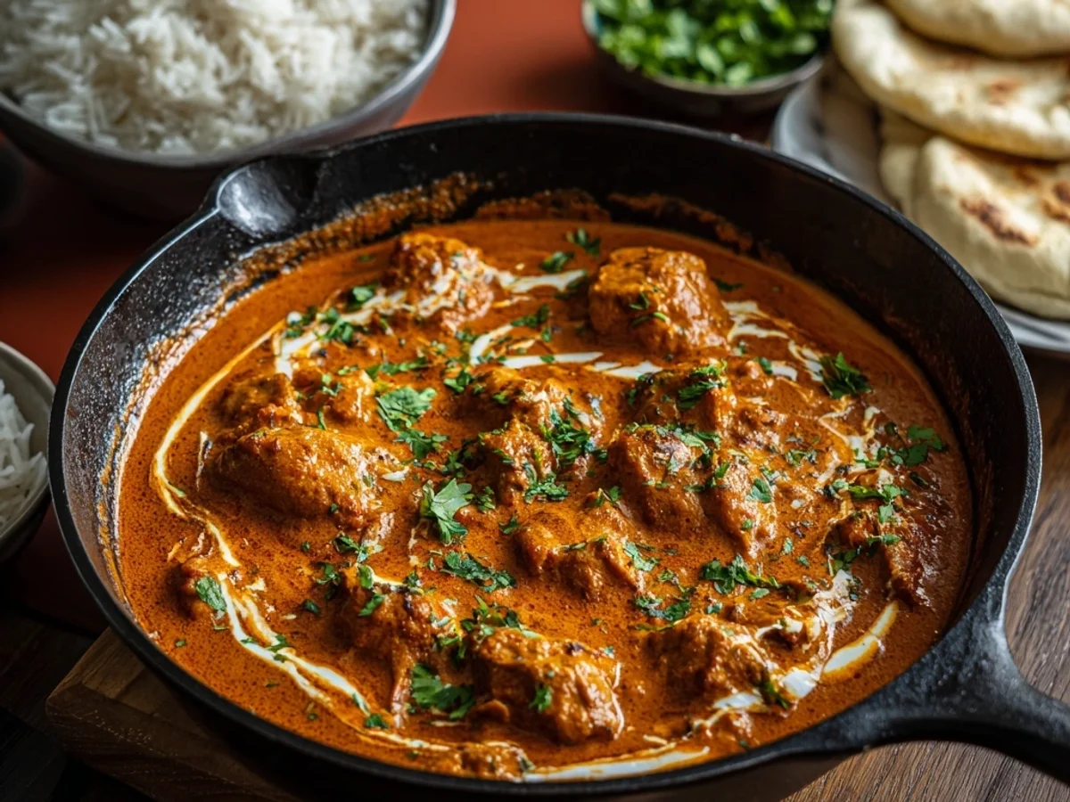 Creamy Butter Chicken Skillet: Easy Weeknight Dinner - Image 1