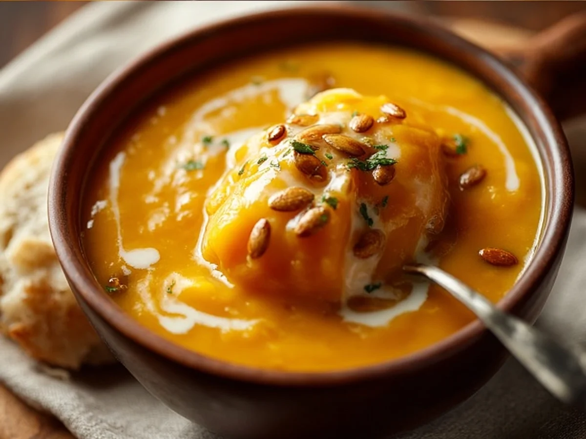 Creamy Butternut Squash Soup: A Homestyle Autumn Bowl - Image 2