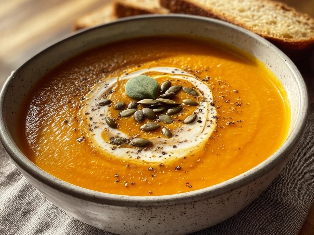 Creamy Butternut Squash Soup: A Hug in a Bowl - Image 1