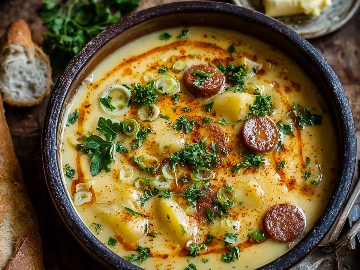Creamy Cajun Potato Soup: Rich, Spicy & Simple Recipe - Image 1