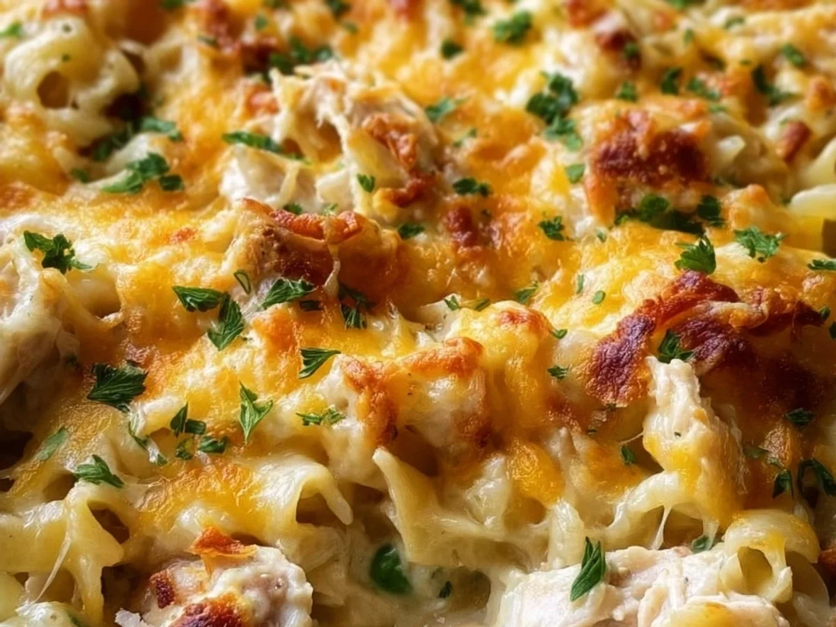 Creamy Cheesy Crazy Good Casserole for Family Dinner - Image 1