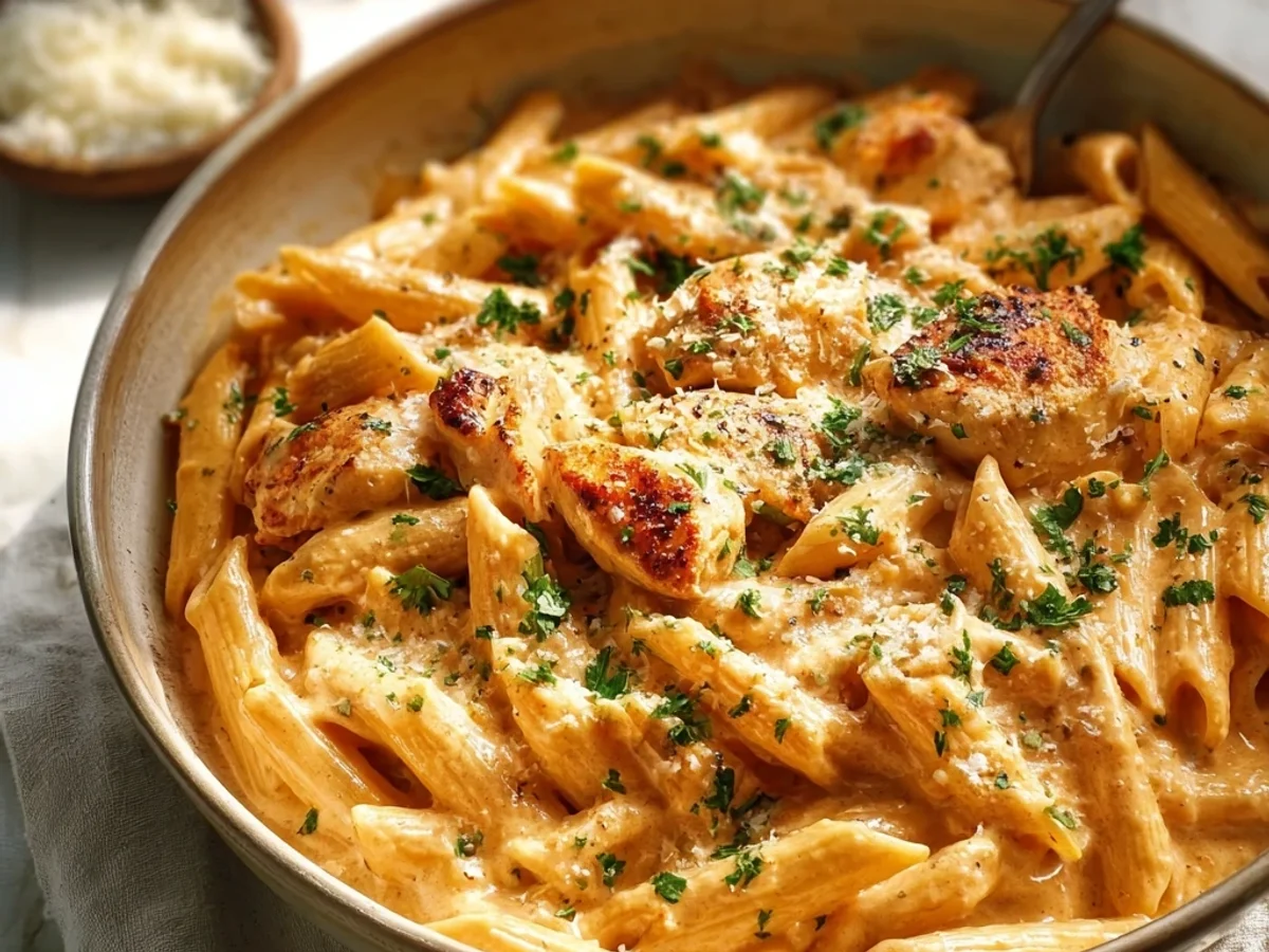 Creamy Chicken Penne Pasta: Hearty Weeknight Delight - Image 2