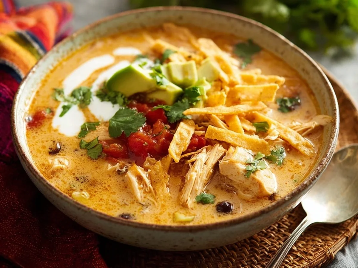 Creamy Chicken Tortilla Soup: Hearty Weeknight Comfort - Image 2