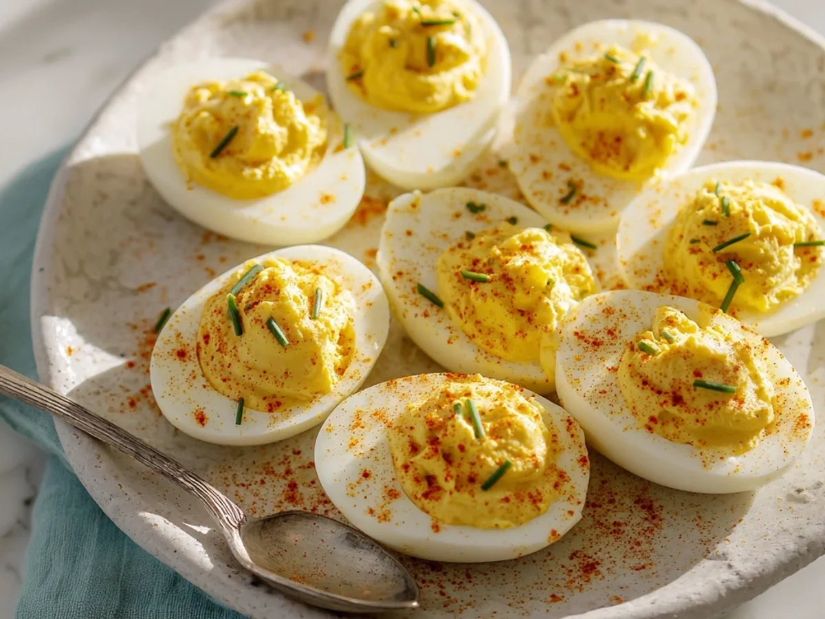 Creamy Classic Deviled Eggs Recipe: A Timeless Treat - Image 2
