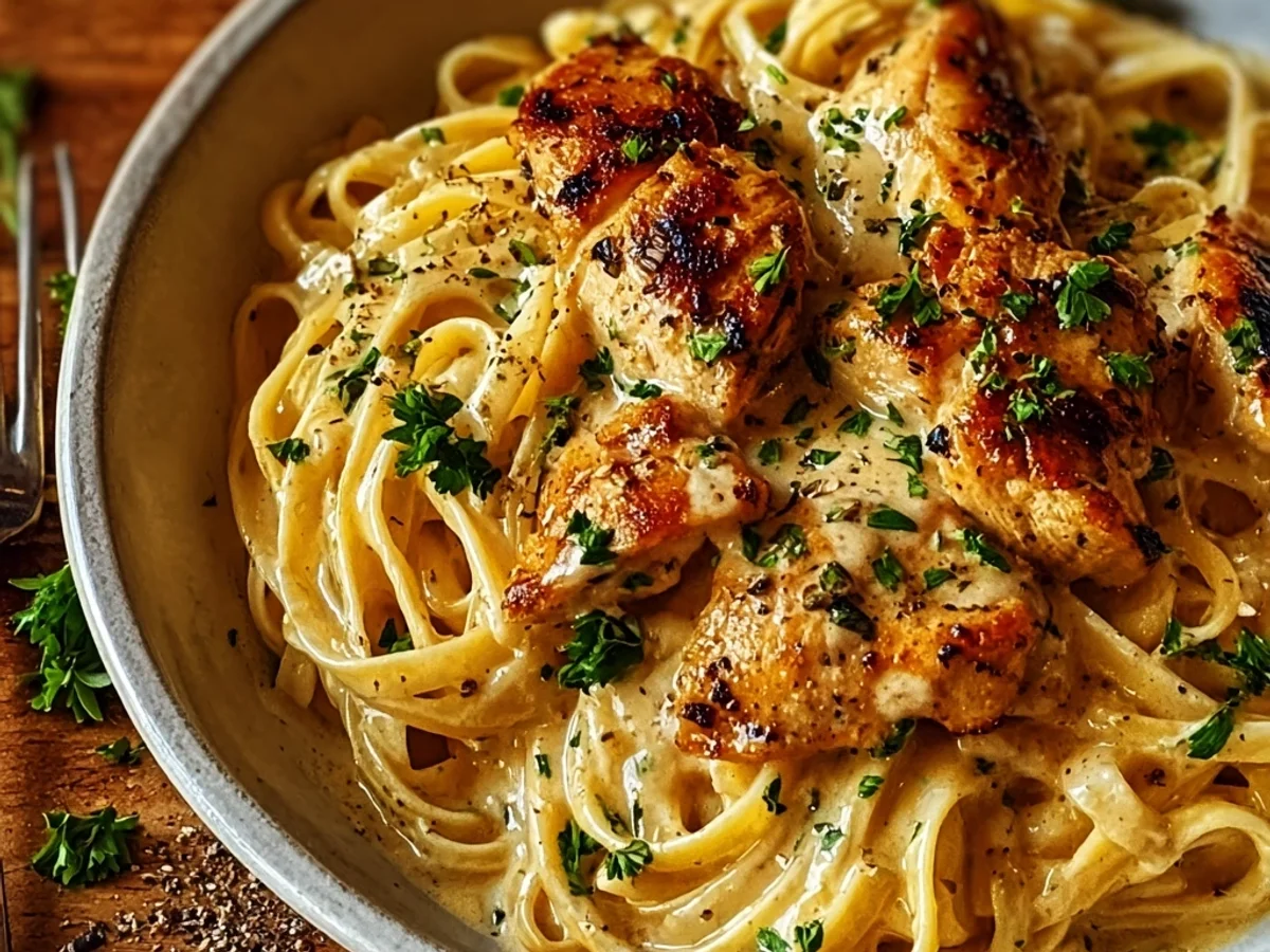 Creamy Cowboy Butter Chicken Linguine: Easy Recipe - Image 2