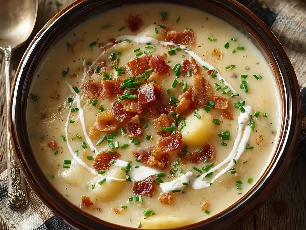 Creamy Crock Pot Crack Potato Soup: Simple Weeknight Comfort - Image 1