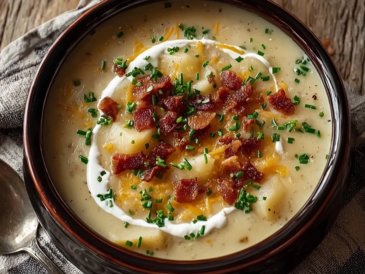 Creamy Crock Pot Crack Potato Soup: Simple Weeknight Comfort - Image 2