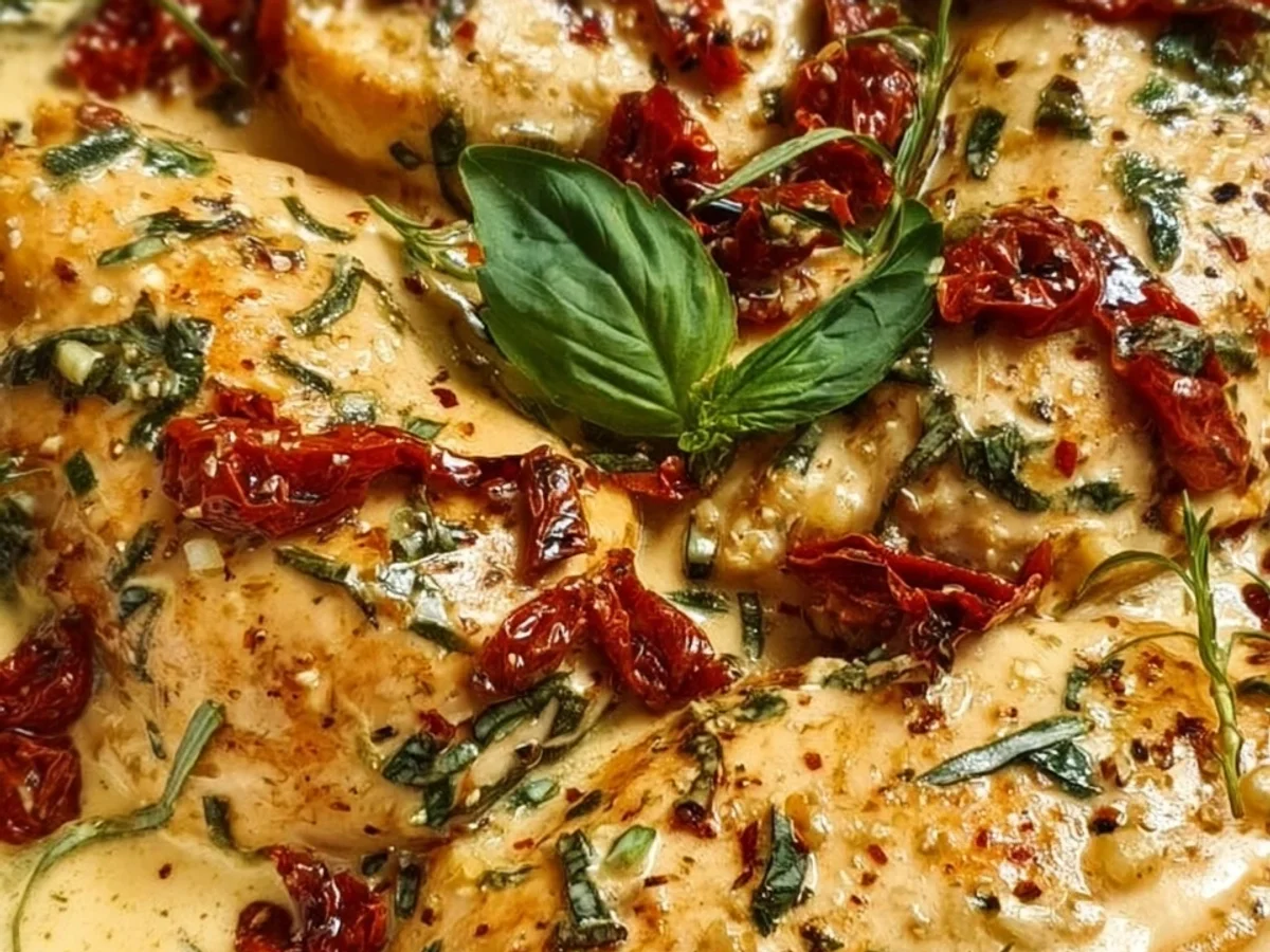 Creamy Crockpot Marry Me Chicken: Easy Dinner - Image 2