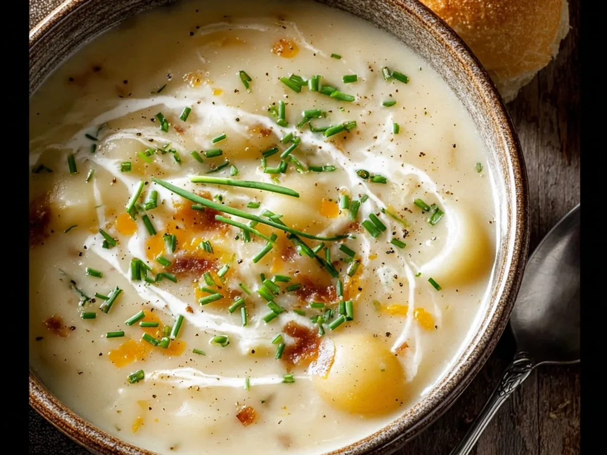 Creamy Crockpot Potato Soup: Hearty & Simple Comfort - Image 1
