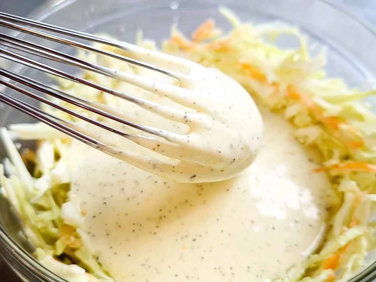 Creamy Easy Homemade Coleslaw Dressing: Tangy & Fresh - Image 1