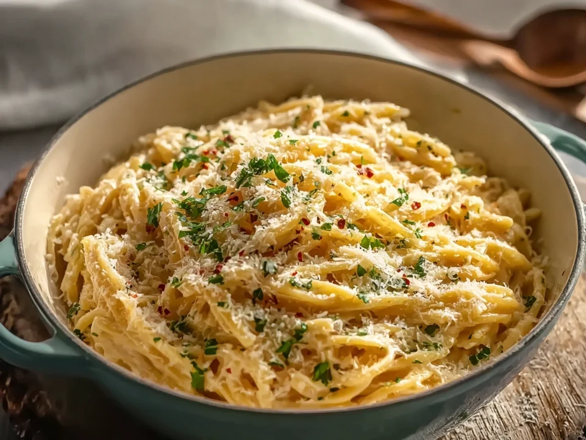 Creamy Garlic One Pot Pasta: Weeknight Wonder - Image 2