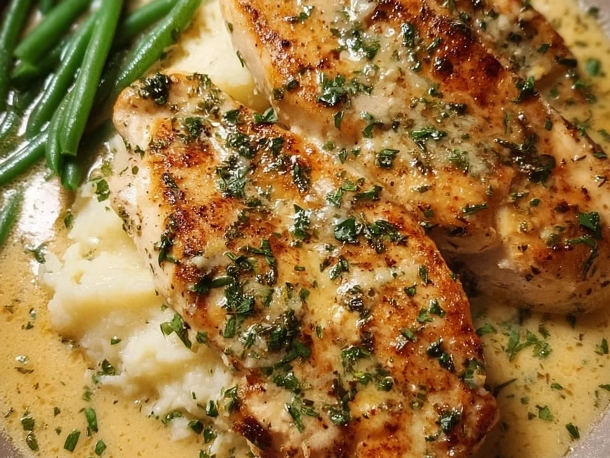 Creamy Garlic Parmesan Chicken Breast: 30 Min Meal - Image 1